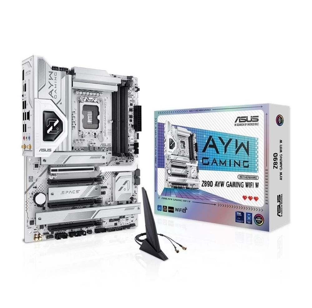 ASUS Z890 AYW Gaming WiFi W ATX Z890 Motherboard, Intel Core Ultra Series 2